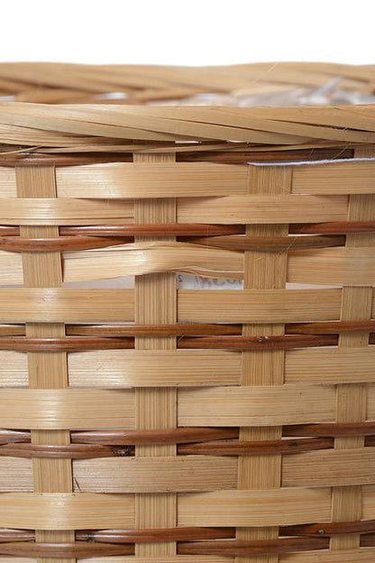 12" X 11" Bamboo Planter Natural
