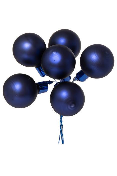 40mm Matte Glass Ball Royal Pkg/48