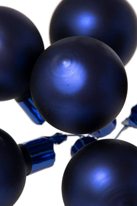 40mm Matte Glass Ball Royal Pkg/48