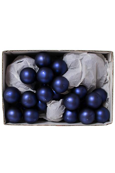 40mm Matte Glass Ball Royal Pkg/48