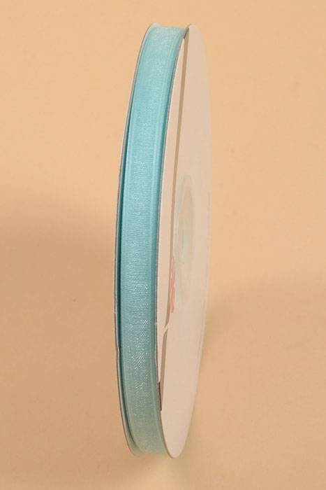 Organdy Ribbon Aqua
