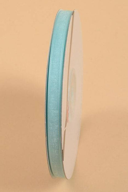 Organdy Ribbon Aqua