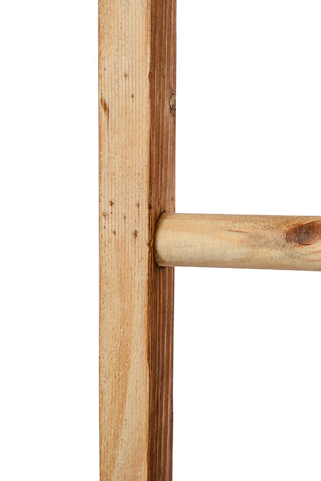 60" Wood Ladder Natural