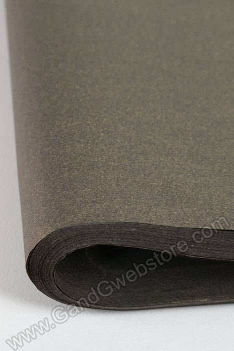 20" X 30" Crystallized Tissue Paper Dark Antique Gold Pkg/100