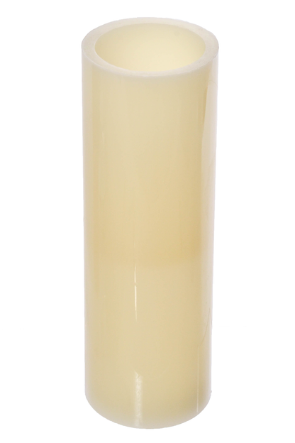 3" X 9" Flameless Candle Ivory