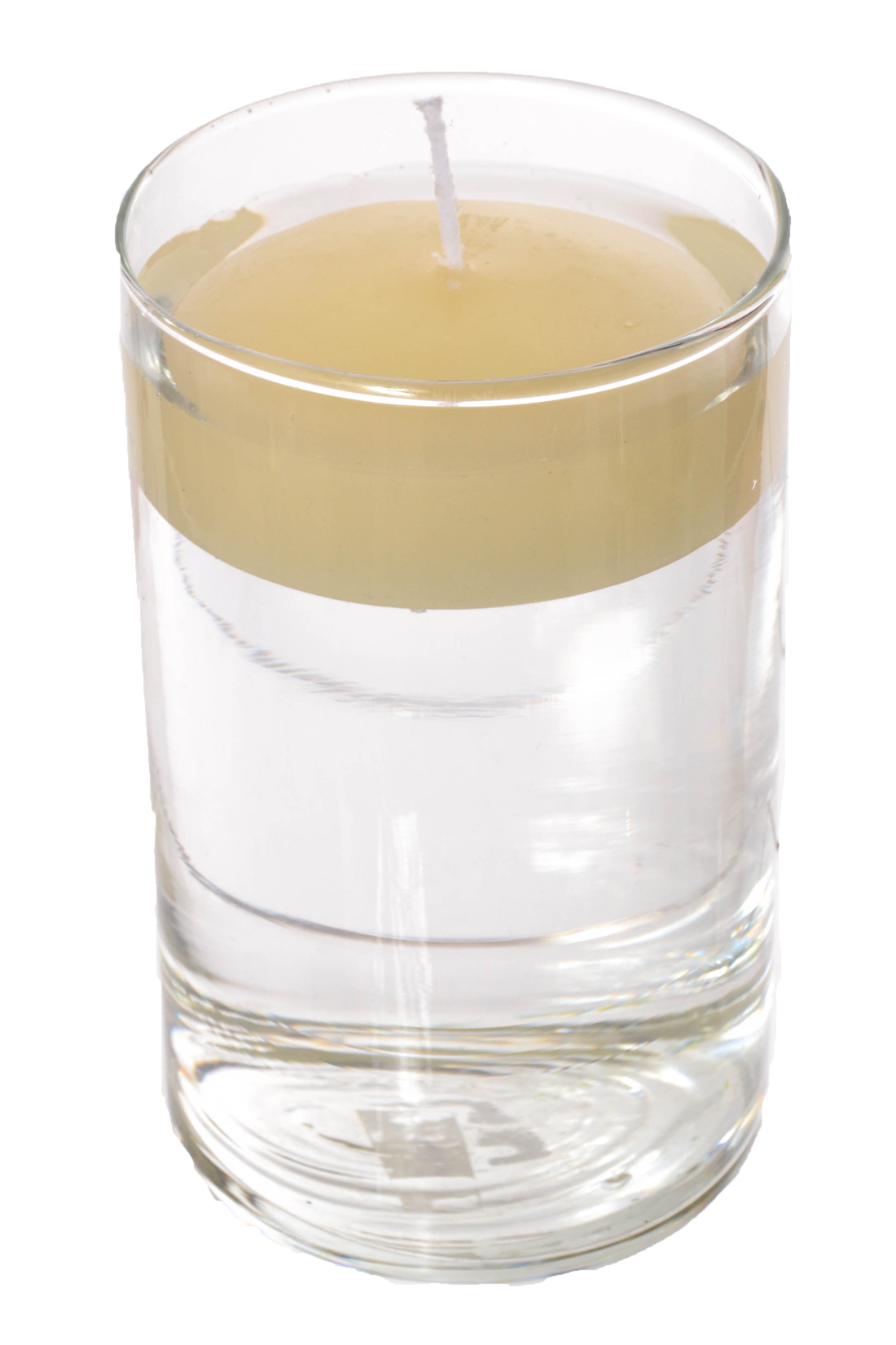 3" Floating Candle Disc Ivory