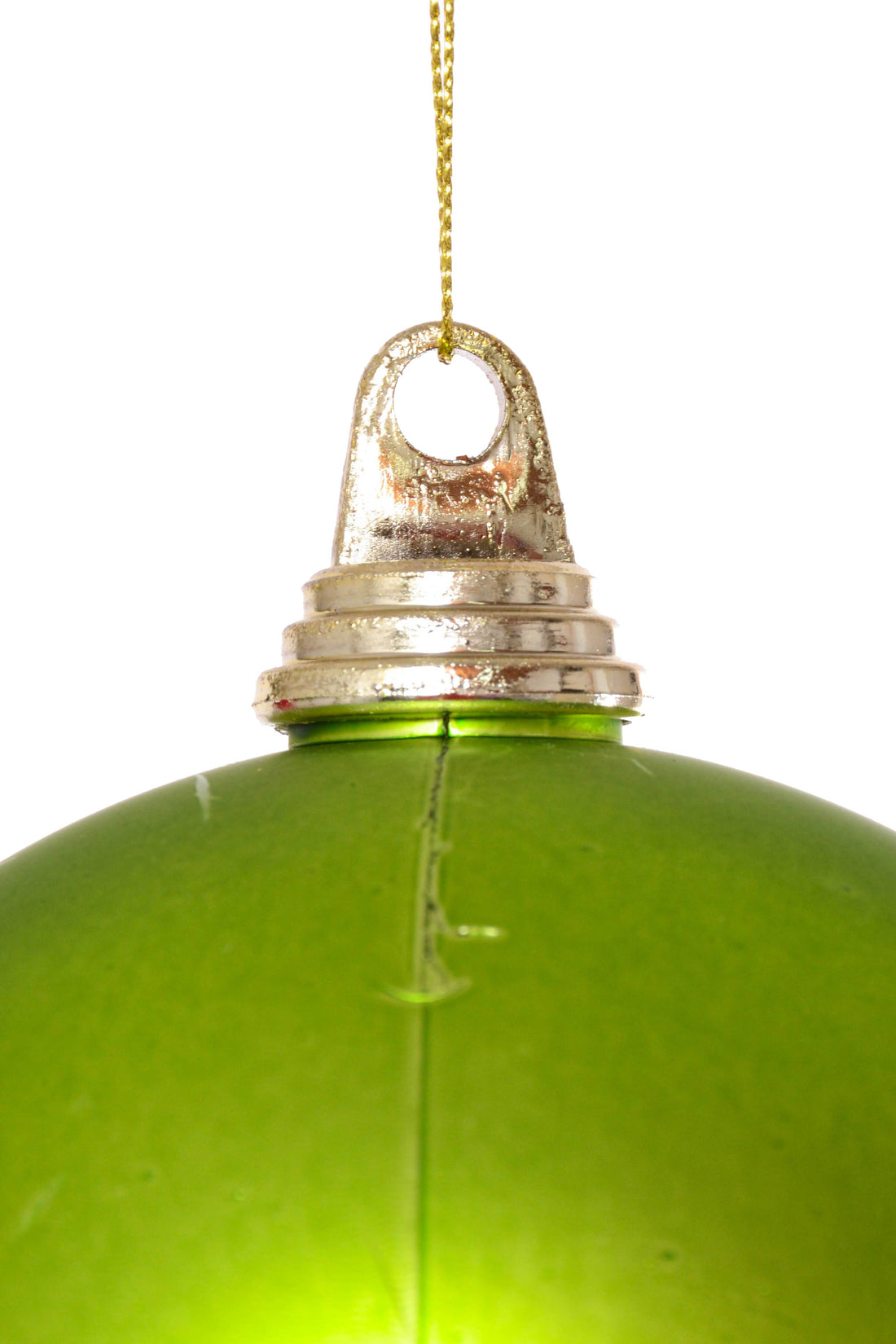 150mm Matte Plastic Ball Apple Green