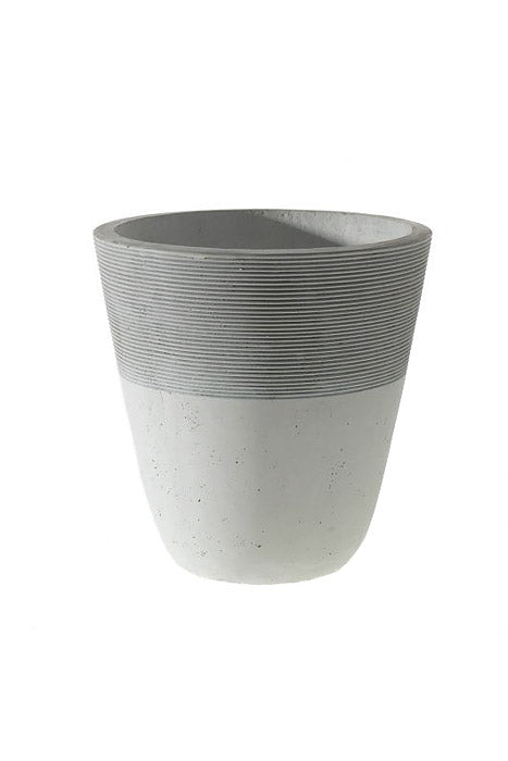 11.75" X 12.25" Lifestyle Planter White