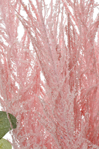 19" Artificial Foxtail Eucalyptus Pink