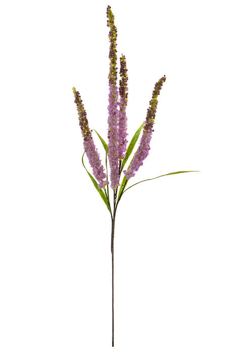 34" Silk Veronica Spray Purple