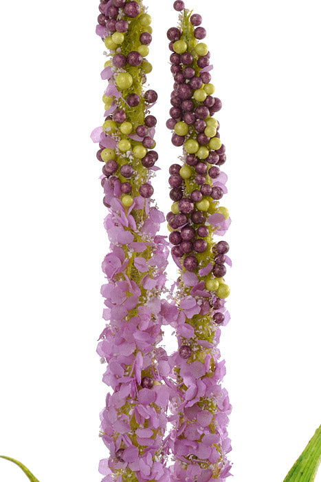 34" Silk Veronica Spray Purple