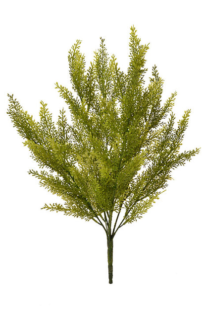 20&quot; Plastic Sorghum Bush Green