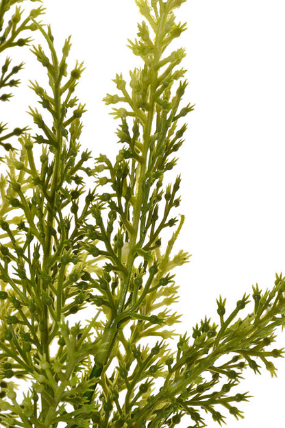 20&quot; Plastic Sorghum Bush Green