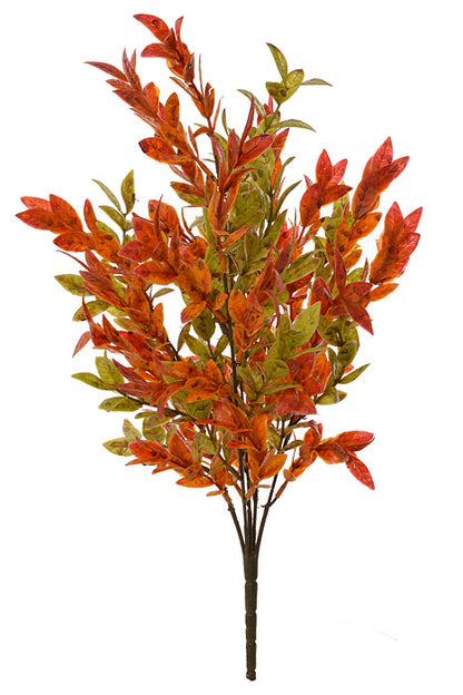20&quot; Plastic Ruscus Bush