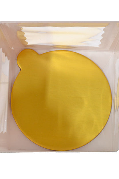 4" Candy Apple Box White Pkg-25