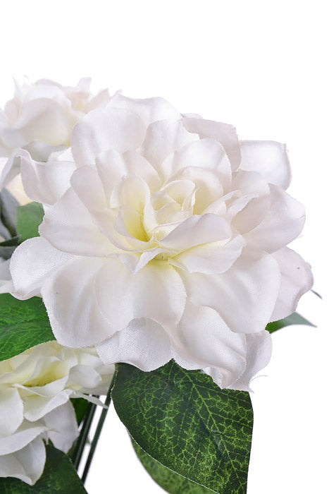 18" Gardenia Bush White