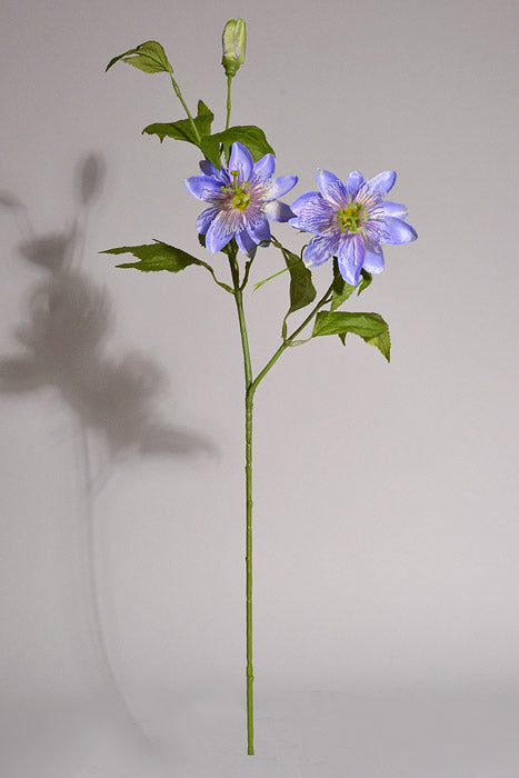 26.5" Silk Clematis Spray Lavender