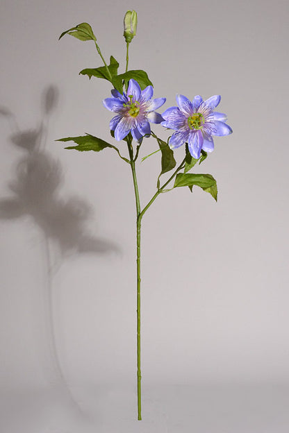 26.5" Silk Clematis Spray Lavender