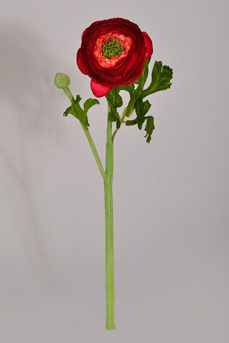 13&quot; Silk Ranunculus Spray Red