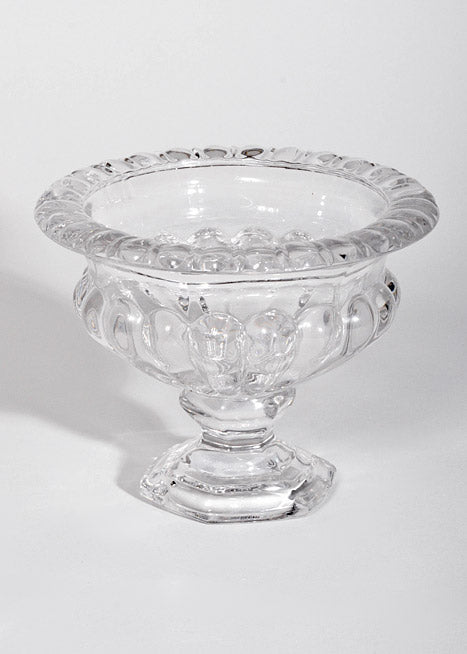 8" X 6" Hurricane Glass Vase Clear
