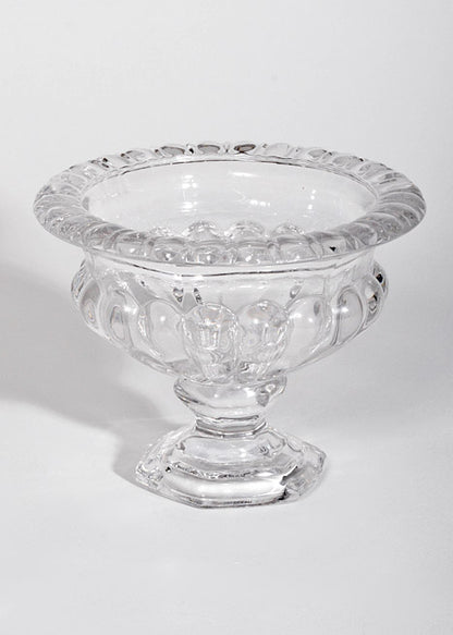 8" X 6" Hurricane Glass Vase Clear