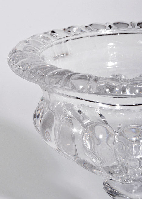 8" X 6" Hurricane Glass Vase Clear