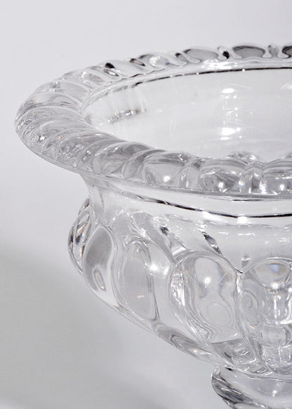 8" X 6" Hurricane Glass Vase Clear