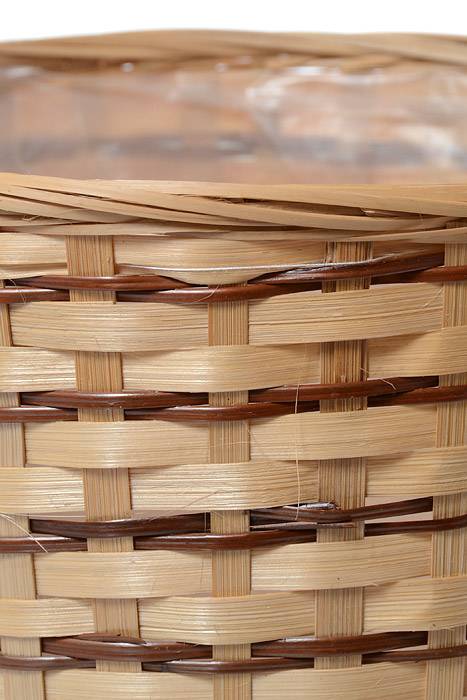 12" X 11" Bamboo Planter Natural