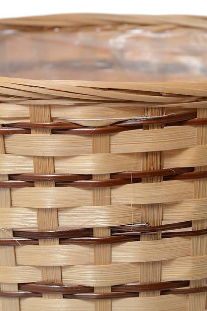 12" X 11" Bamboo Planter Natural