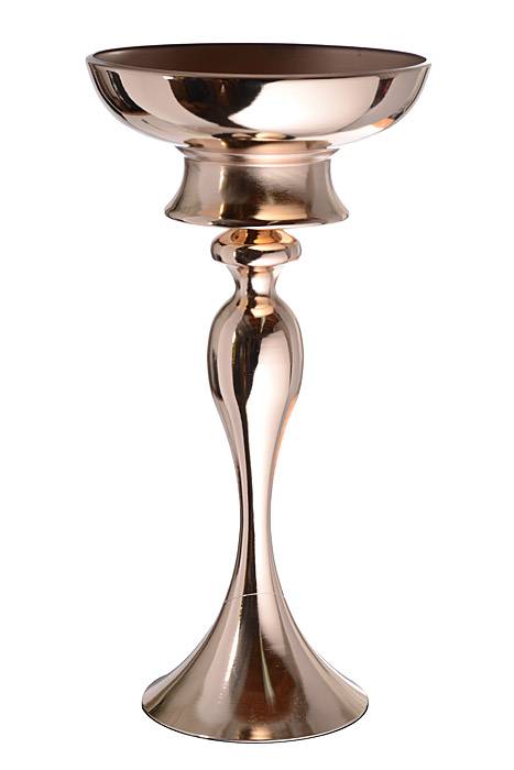 19.50"/23.25"/27.25" Metal Bouquet Stand Gold