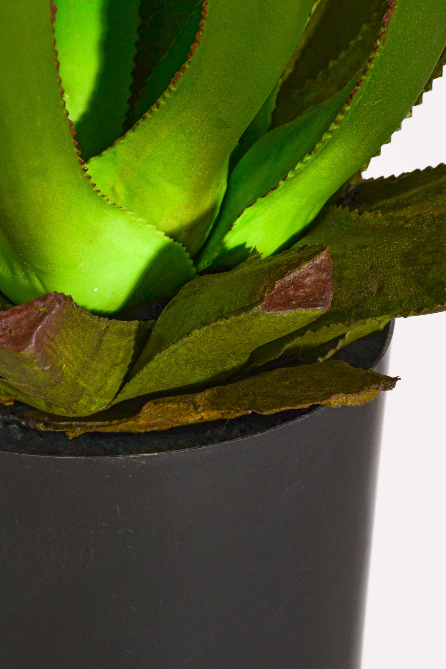 33" Artificial Agave Plant Green Tow-Tones