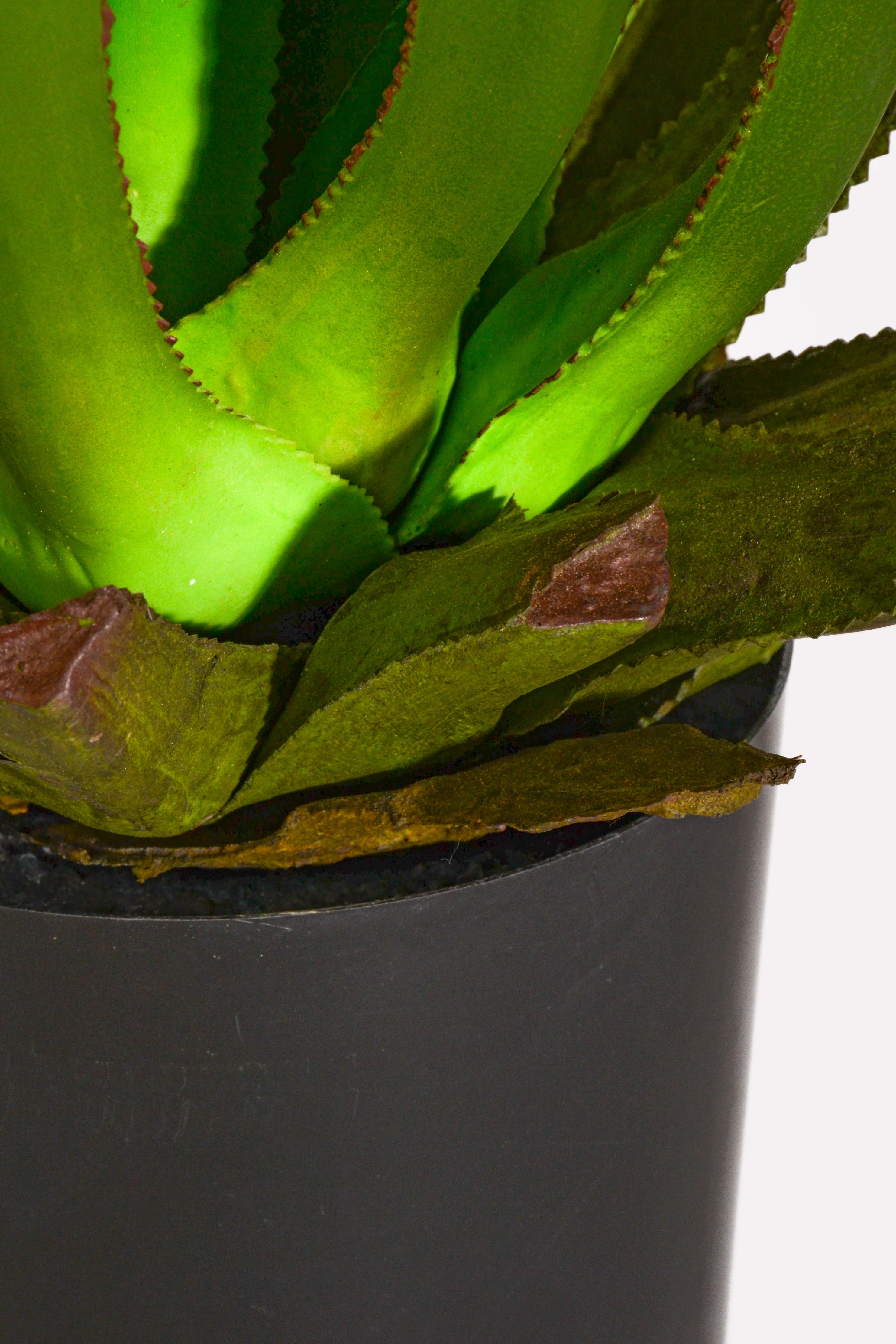33" Artificial Agave Plant Green Tow-Tones