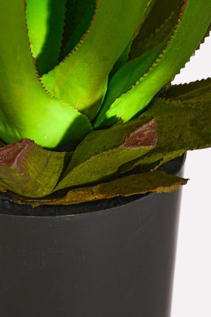 33" Artificial Agave Plant Green Tow-Tones