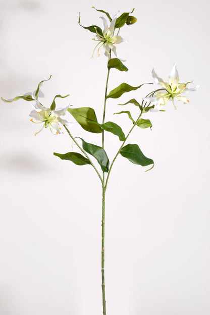 36" Artificial Gloriosa Spray Cream