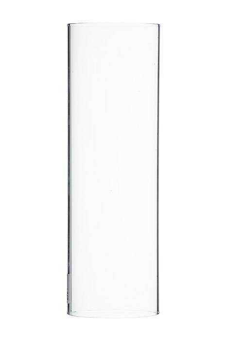3" X 10" Glass Chimney Clear (Open Both Ends)