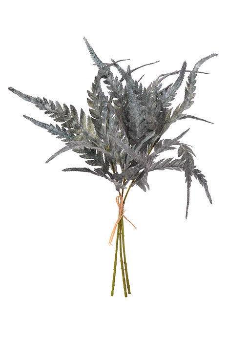 16.5" Fern Bundle Dusty Blue