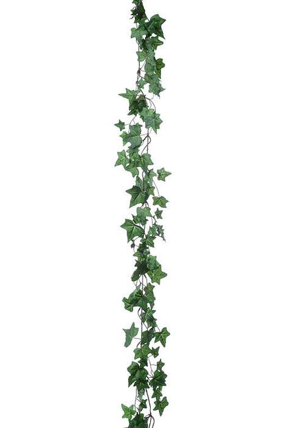 6ft English Ivy Garland Green