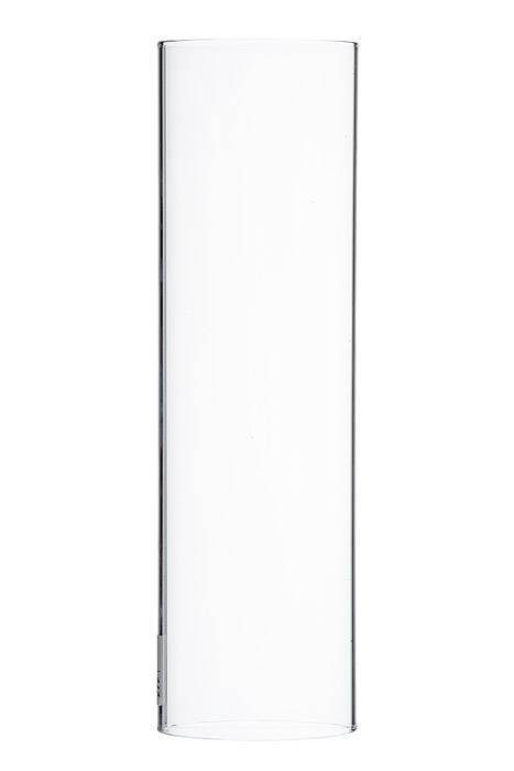 3.5" X 12" Glass Chimney Clear (Open Both Ends)