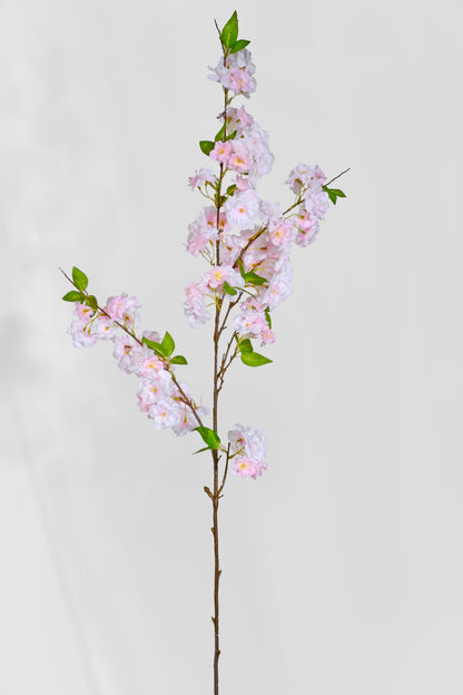 48" Silk Cherry Blossom Spray Light Pink