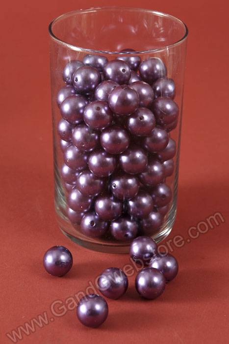 20mm Abs Pearls Purple Pkg(500g)