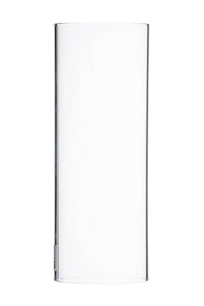 3.35" X 9.75" Glass Chimney Clear (Open Both Ends)