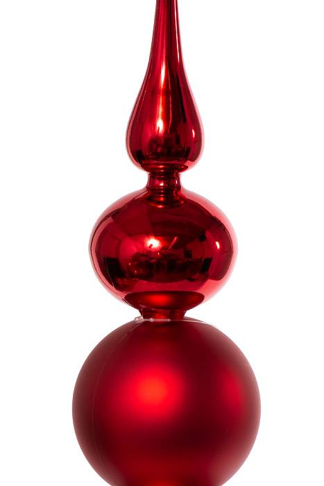 33&quot; Jumbo Shiny &amp; Matte Tower Red