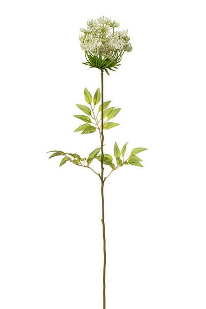 30" Queen Ann Lace Spray White