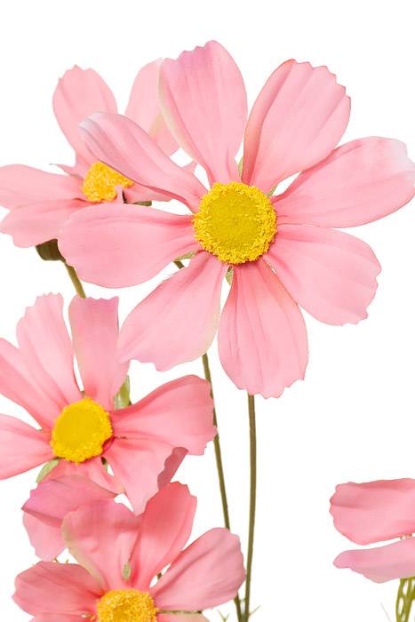 36" Silk Cosmos Spray Pink