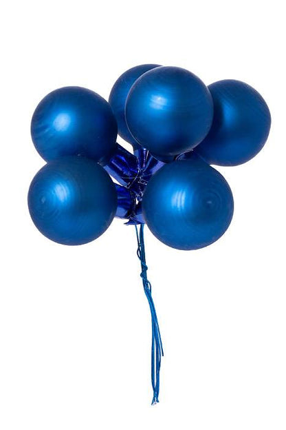 30mm Matte Glass Ball Royal Pkg/72
