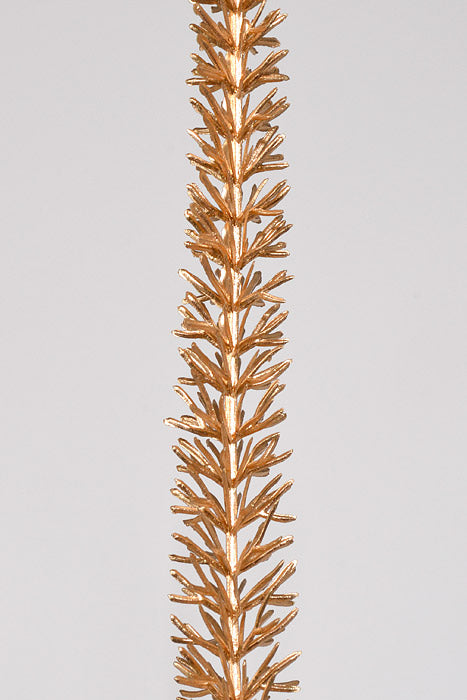 33.5" Metallic mica Grass Spray Gold