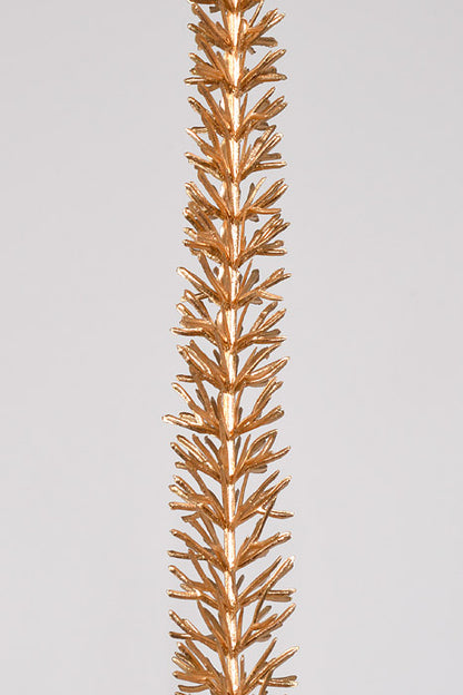33.5" Metallic mica Grass Spray Gold