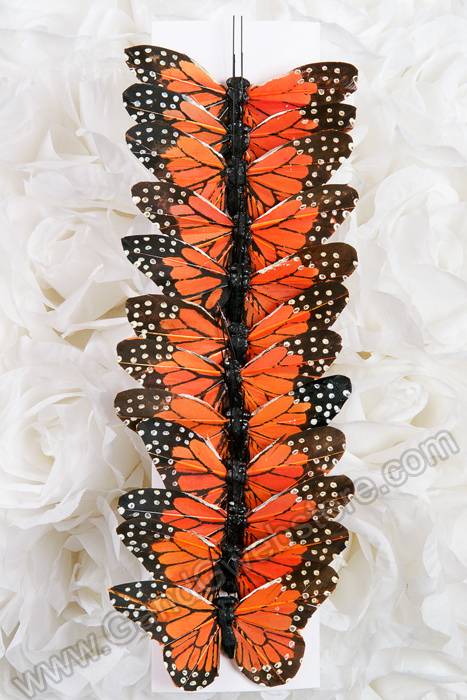3&quot; Butterfly Monarch Pkg/12