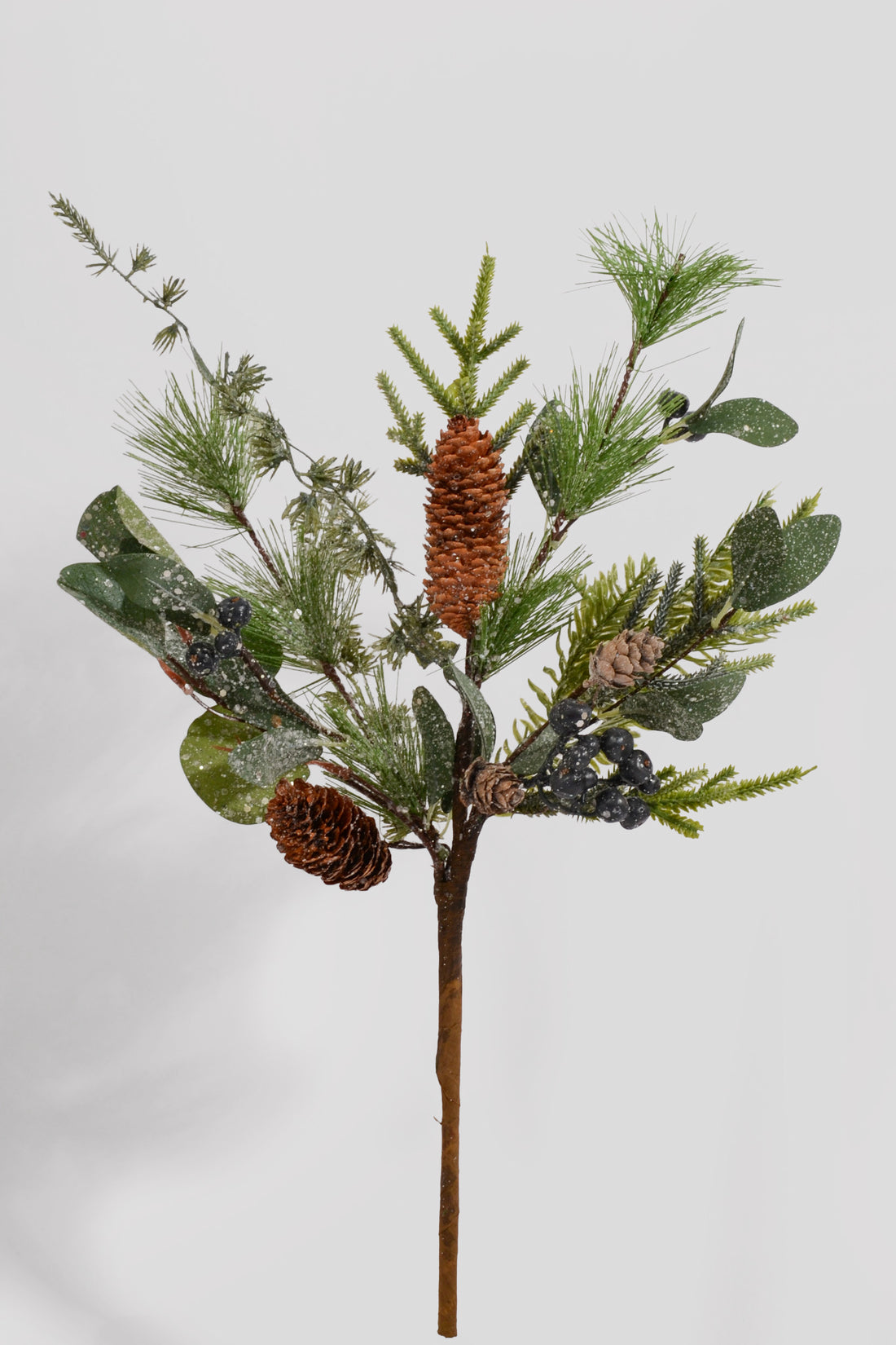 20" Mixed Pine Pinecone Green