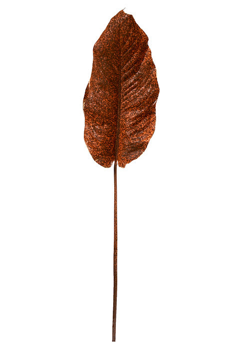 39" Metallic Calla Lily Spray Brown/Gold